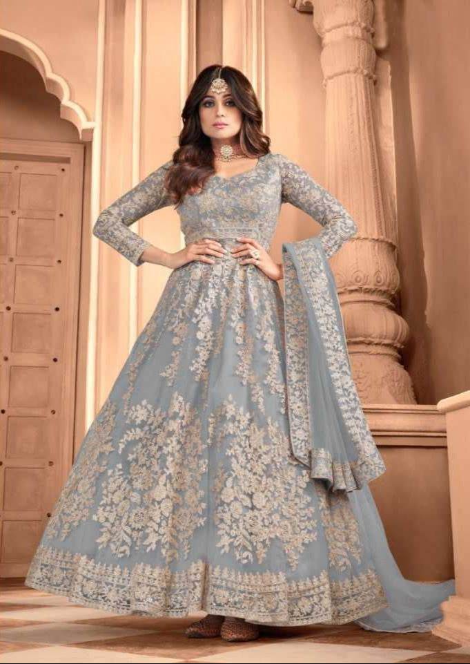 Embroidery Net Gown - MYLUXURY LANE ENTERPRISE